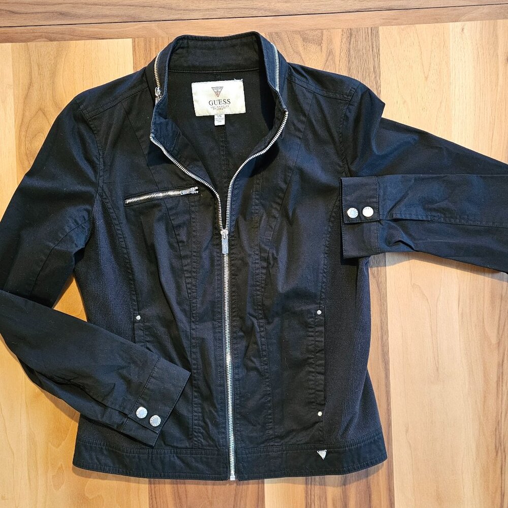 Guess black indoor jacket